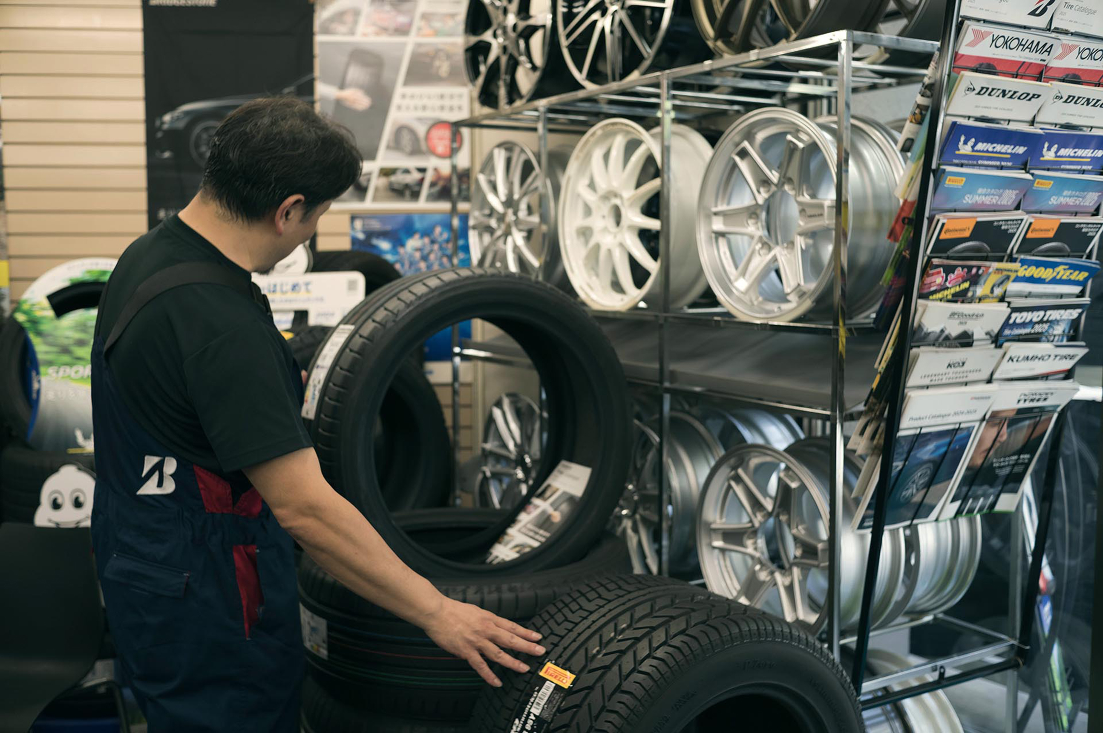 タップで各項目に移動